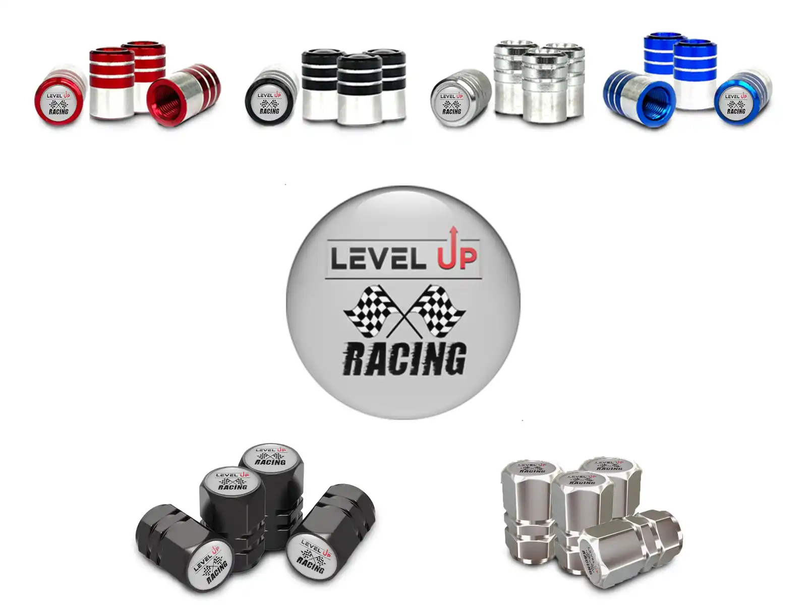 Wheels Valve Caps Cars Sports